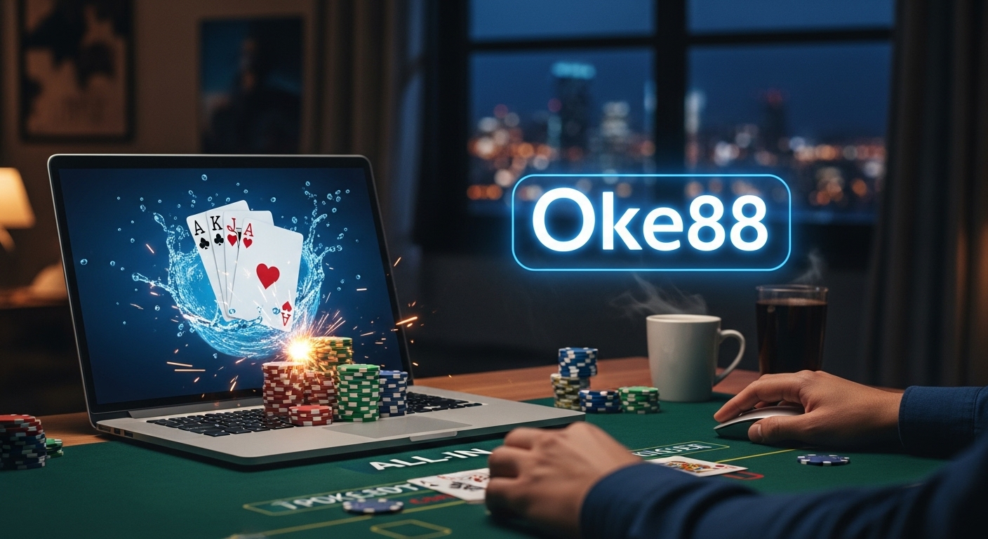 Casino OKE88 – Nơi giải trí đỉnh cao! Hoàn trả 2.2%, dealer chuyên nghiệp, thưởng cao. Đăng ký để nhận 8.888k, chơi slot, baccarat và săn giải độc đắc lớn!